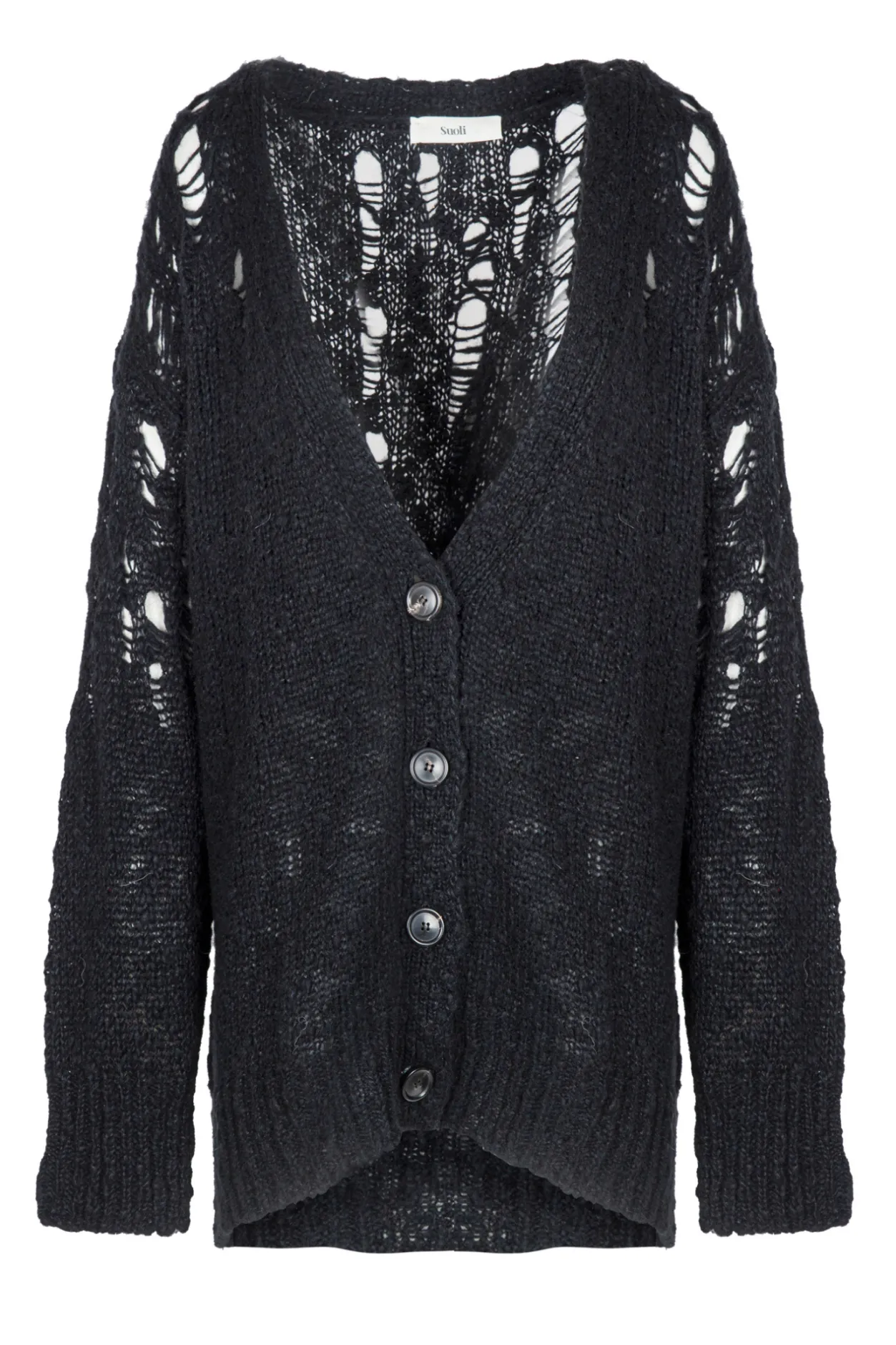 - Cardigan - 442009 - Nero^Suoli Discount