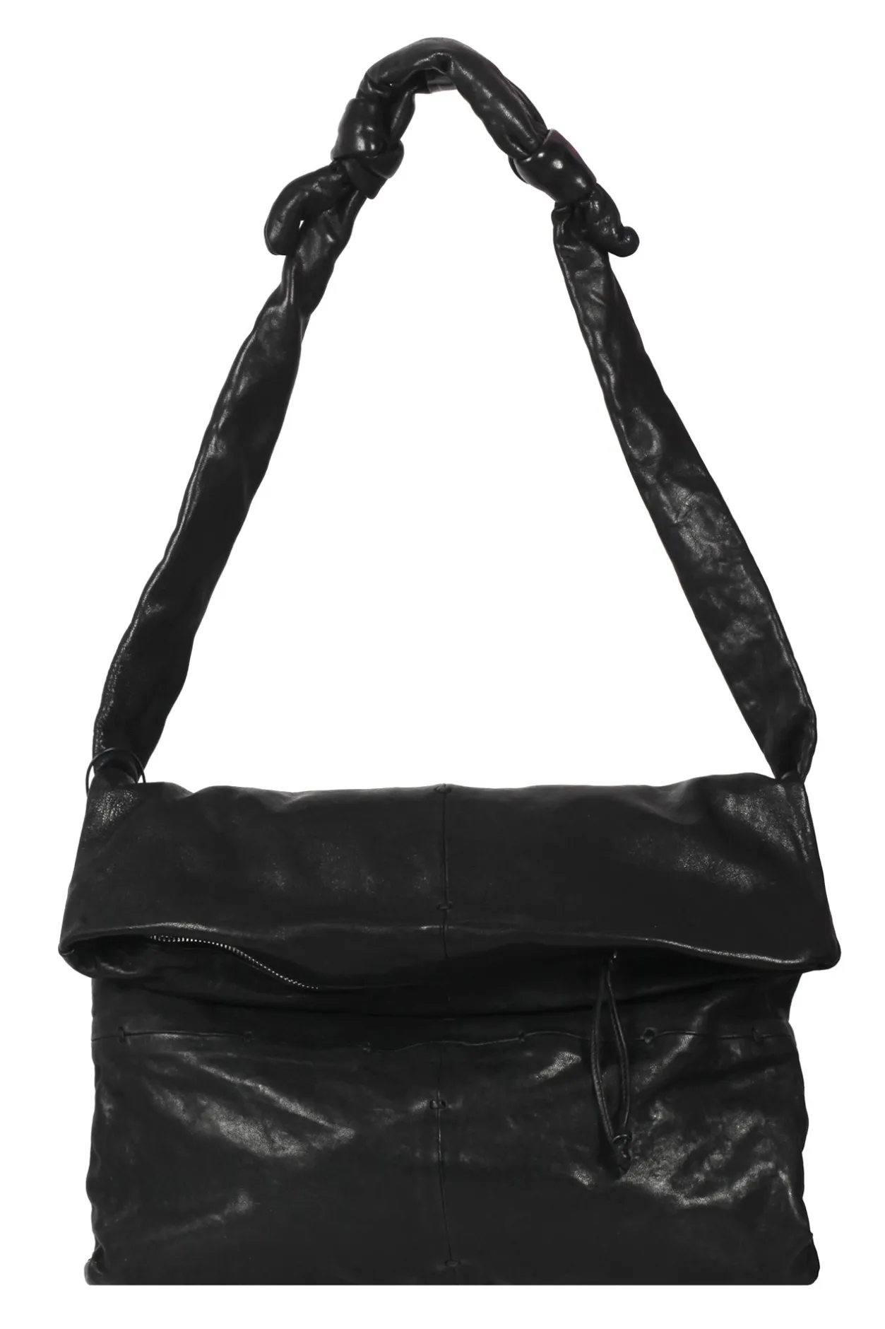 - Borsa media - 442168 - Nero^Tannerie Discount