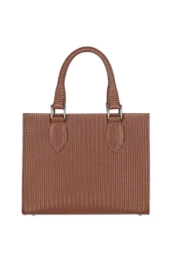 - Borsa piccola - 451477 - Cioccolato^Tannerie Sale