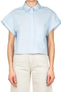 - Camicia - 450479 - Azzurro^Tela New
