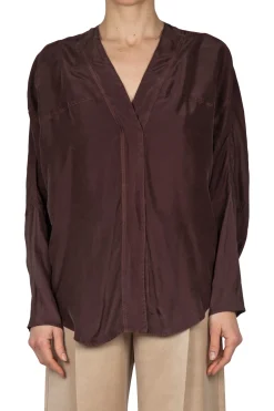 - Camicia - 450480 - Cioccolato^Tela Sale