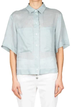 - Camicia - 450482 - Verde acqua^Tela Online