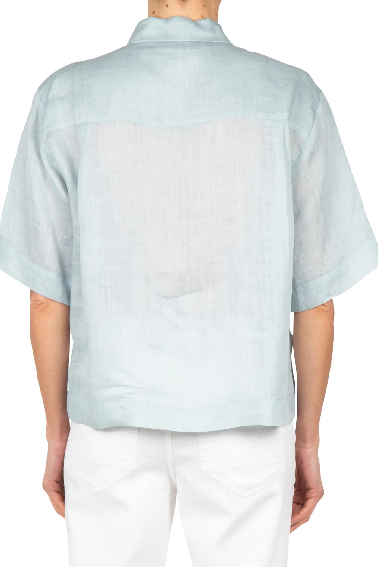 - Camicia - 450482 - Verde acqua^Tela Online