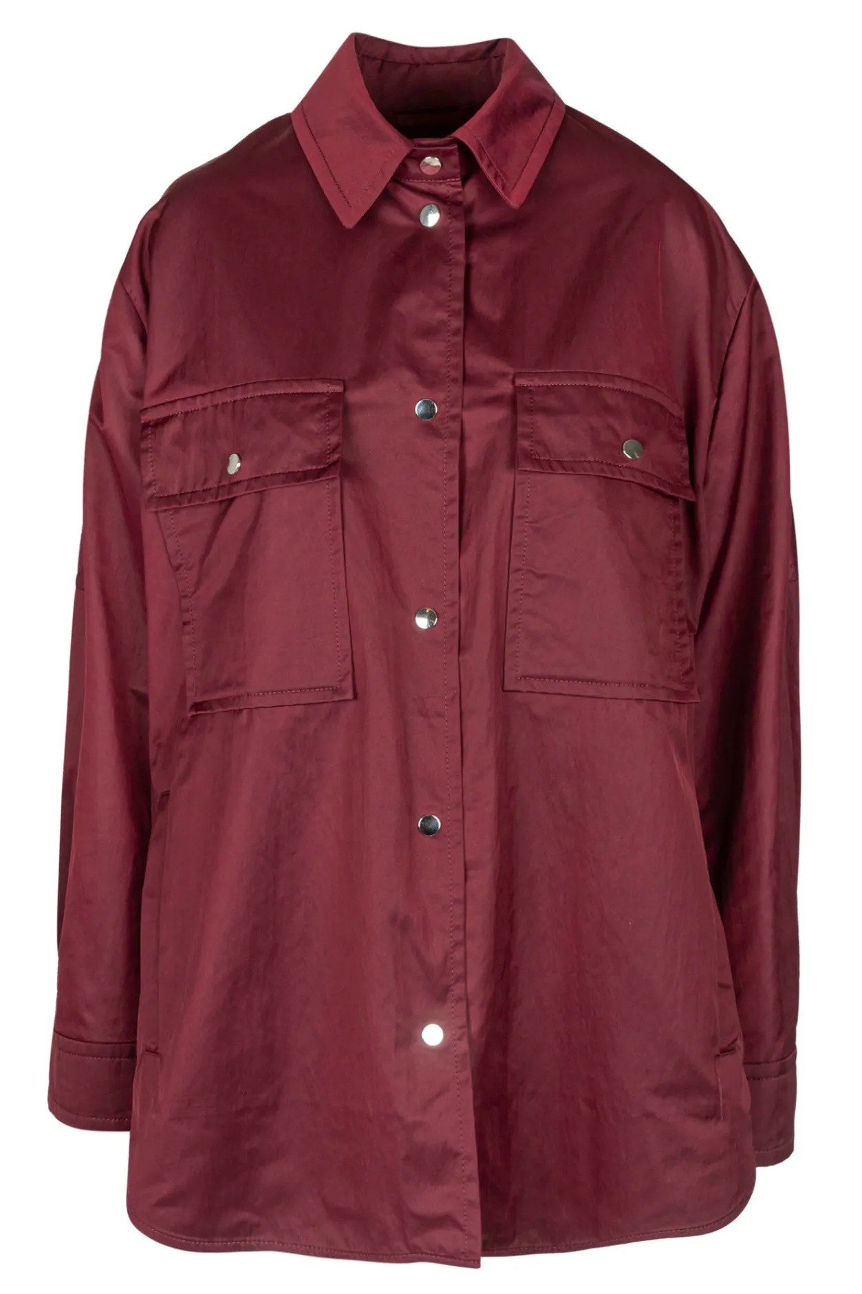 - Giubbotto - 450487 - Bordeaux^Tela Clearance