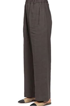 - Pantalone - 450492 - Cioccolato^Tela Fashion