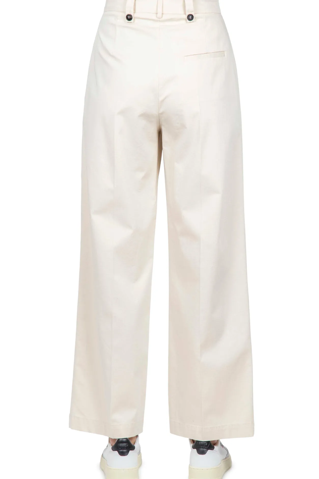 - Pantalone - 450491 - Crema^Tela Outlet