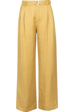 - Pantalone - 450496 - Senape^Tela Clearance