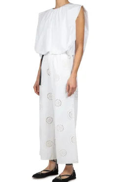 - Top - 450498 - Bianco^Tela Hot