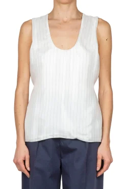 - Top - 450497 - Bianco^Tela Online