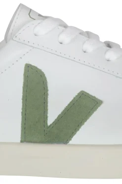 - Sneakers - 450263 - Bianco/Verde^Veja Discount