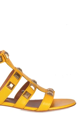 - Sandali - 390828 - Giallo^Via Roma 15 Best