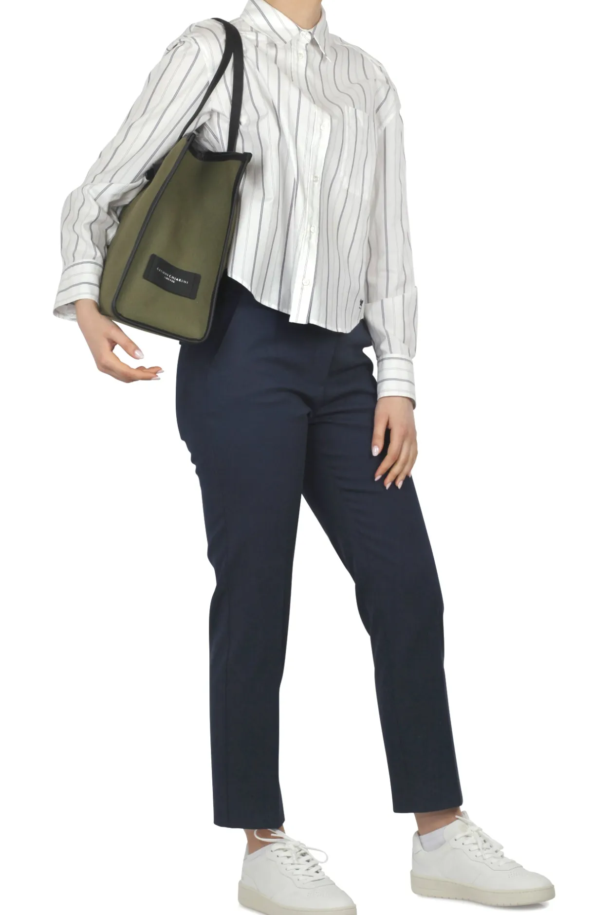 - Camicia - 450440 - Bianco/Blu^Weekend MaxMara Clearance