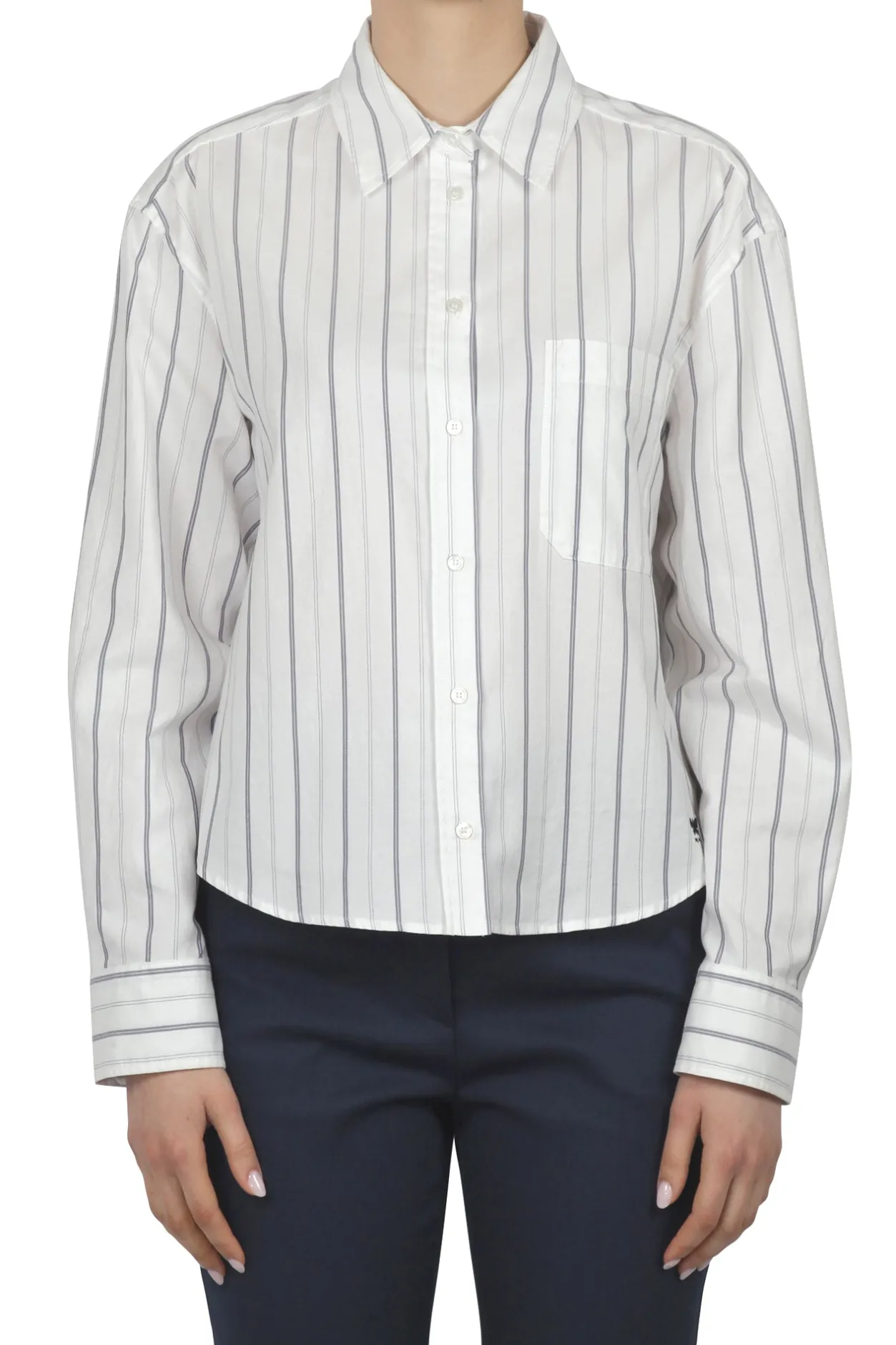 - Camicia - 450440 - Bianco/Blu^Weekend MaxMara Clearance