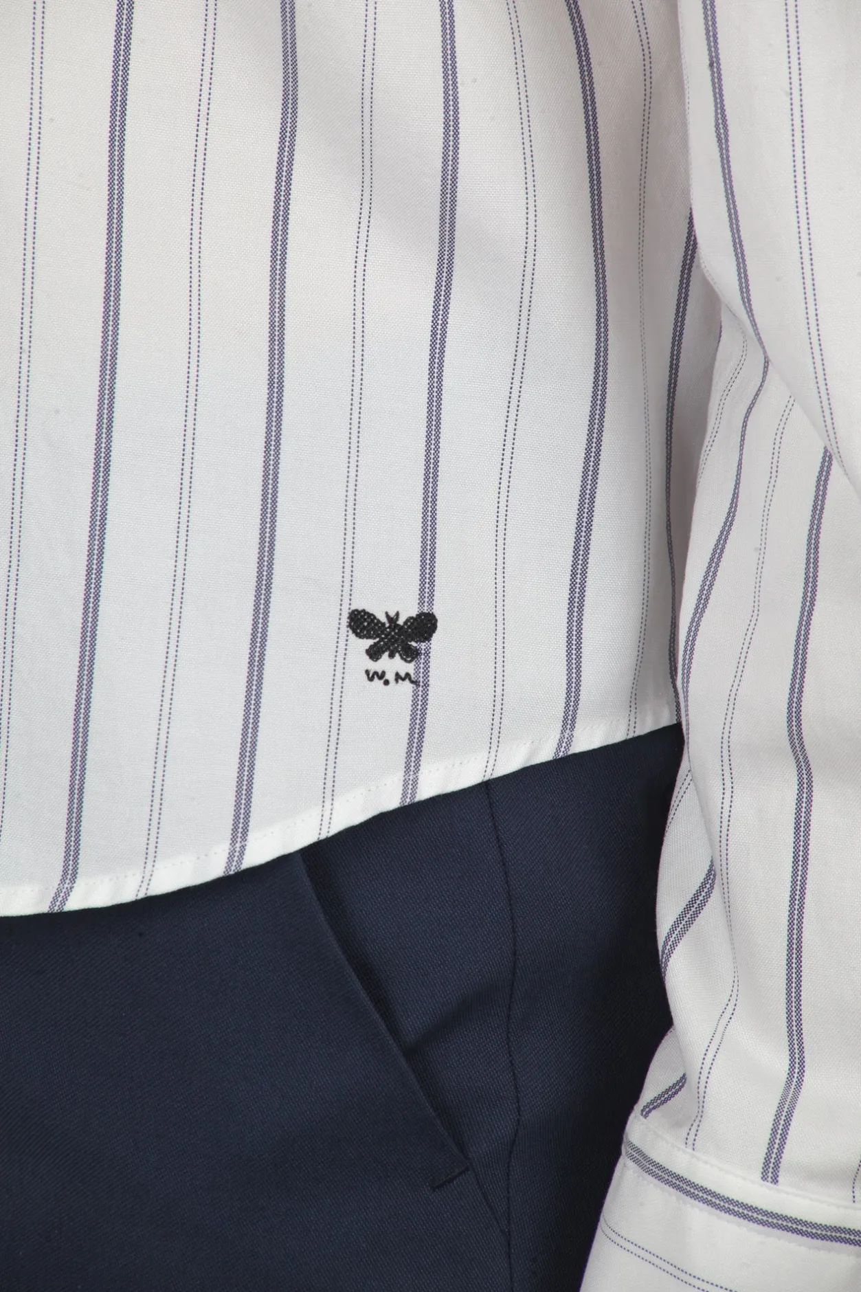 - Camicia - 450440 - Bianco/Blu^Weekend MaxMara Clearance