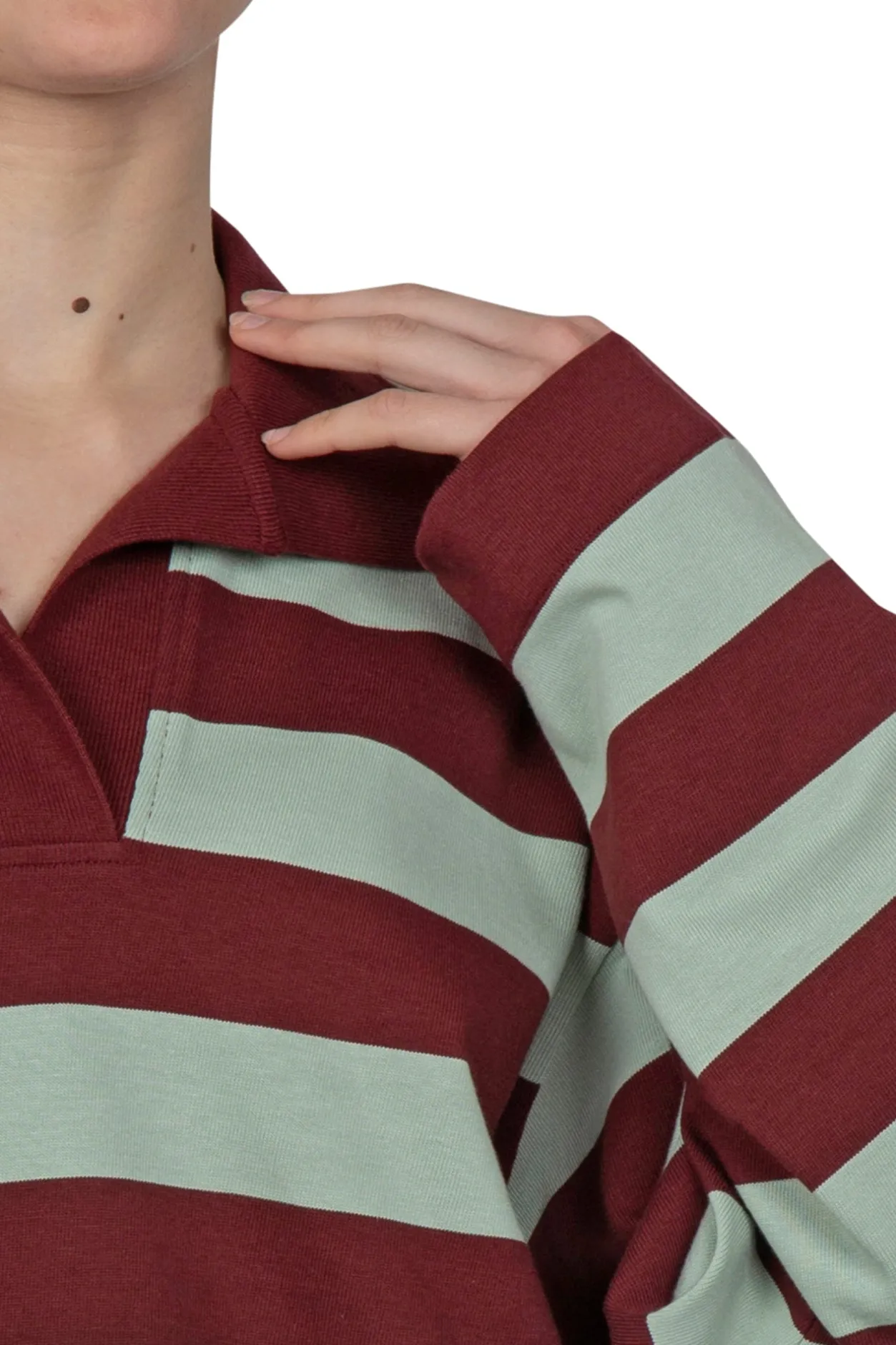 - Maglia - 450441 - Bordeaux/Verde acqua^Weekend MaxMara Discount
