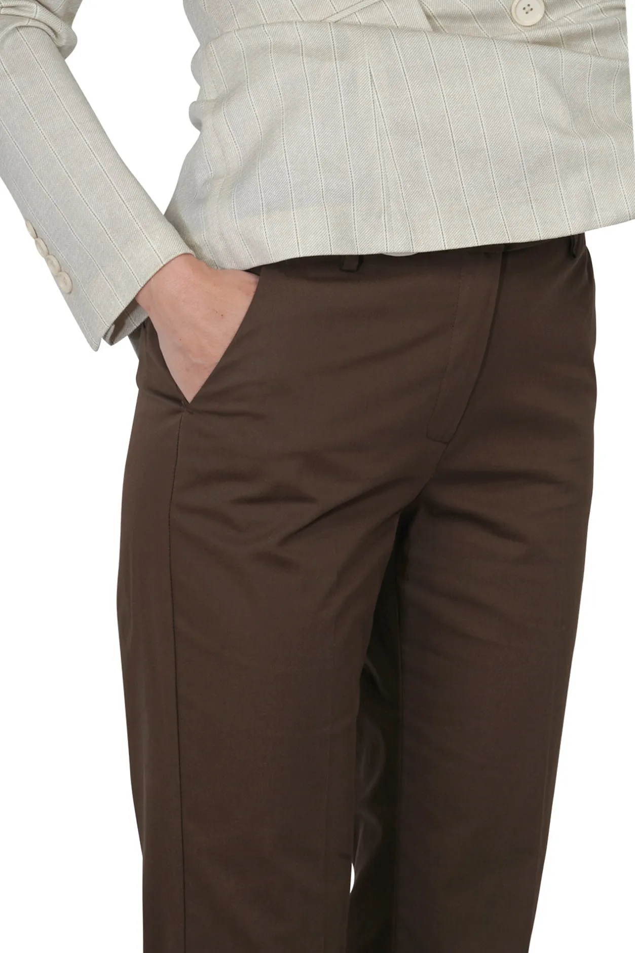- Pantalone - 450465 - Cacao^Weekend MaxMara Outlet