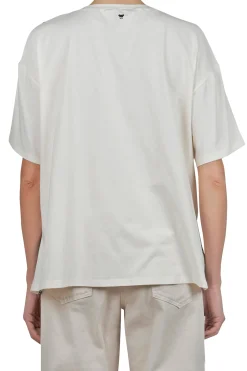 - T-shirt - 450457 - Panna/Nero^Weekend MaxMara Outlet