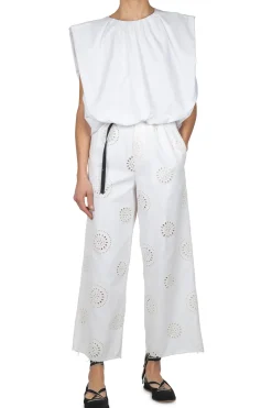 - Pantalone - 450732 - Latte^White Sand New