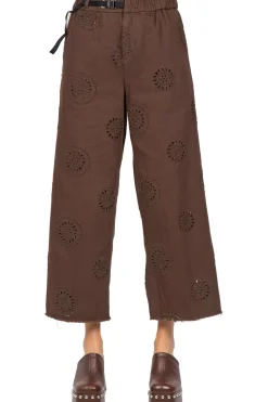 - Pantalone - 450732 - Cioccolato^White Sand Hot