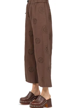 - Pantalone - 450732 - Cioccolato^White Sand Hot