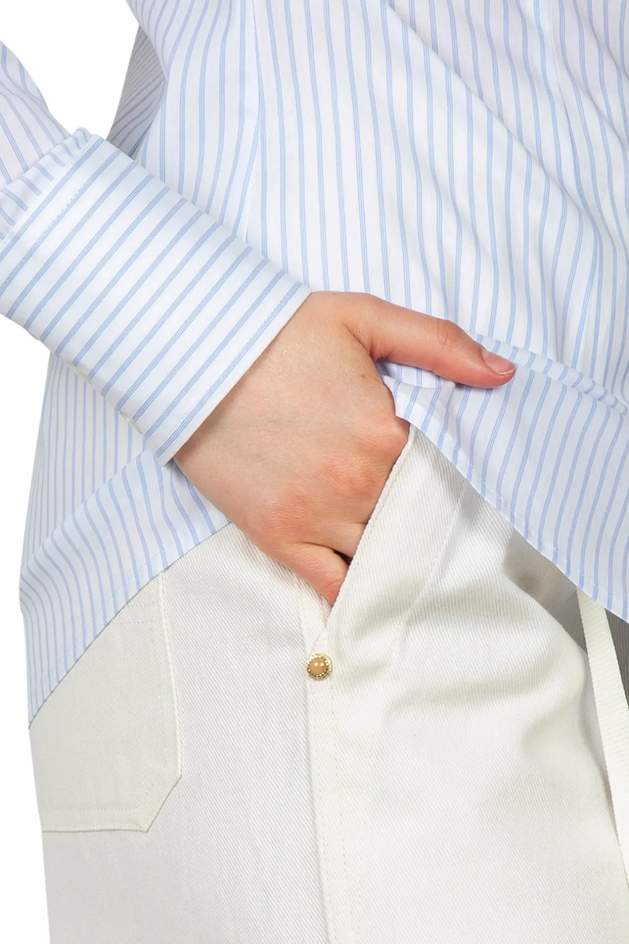 - Pantalone - 450734 - Latte^White Sand Clearance