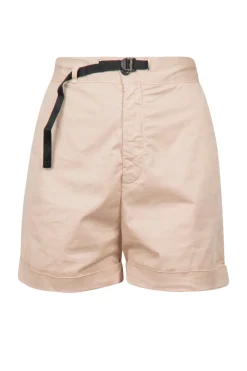 - Shorts - 450737 - Nocciola^White Sand Online